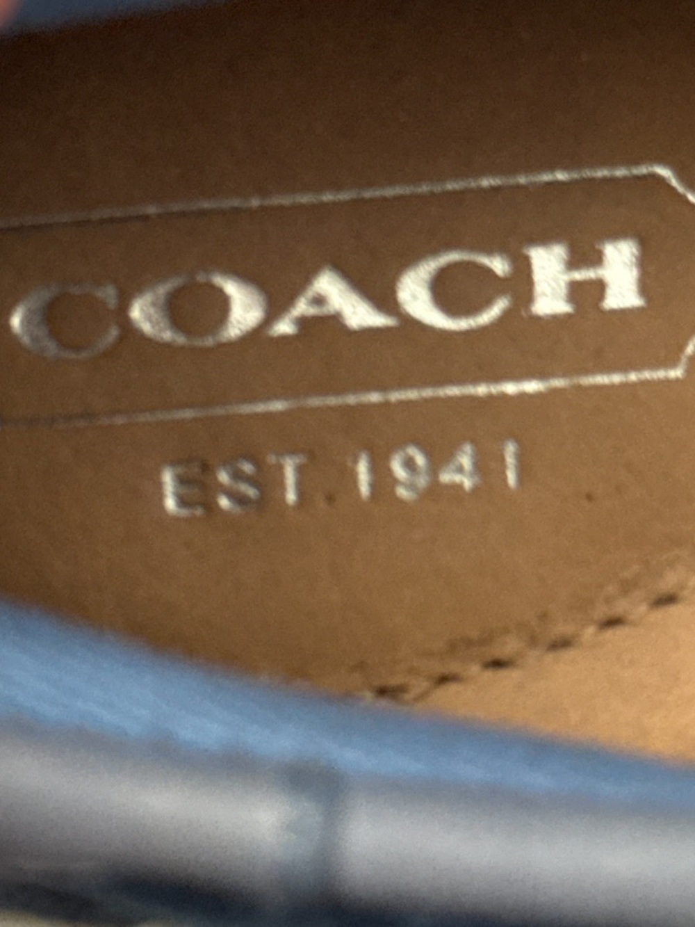 Coach Rainey Top Sider Signature Slip on Canvas Shoes, Size 8. - Picture 9 of 12